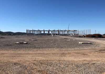 Bau des Logistikzentrums Sežana