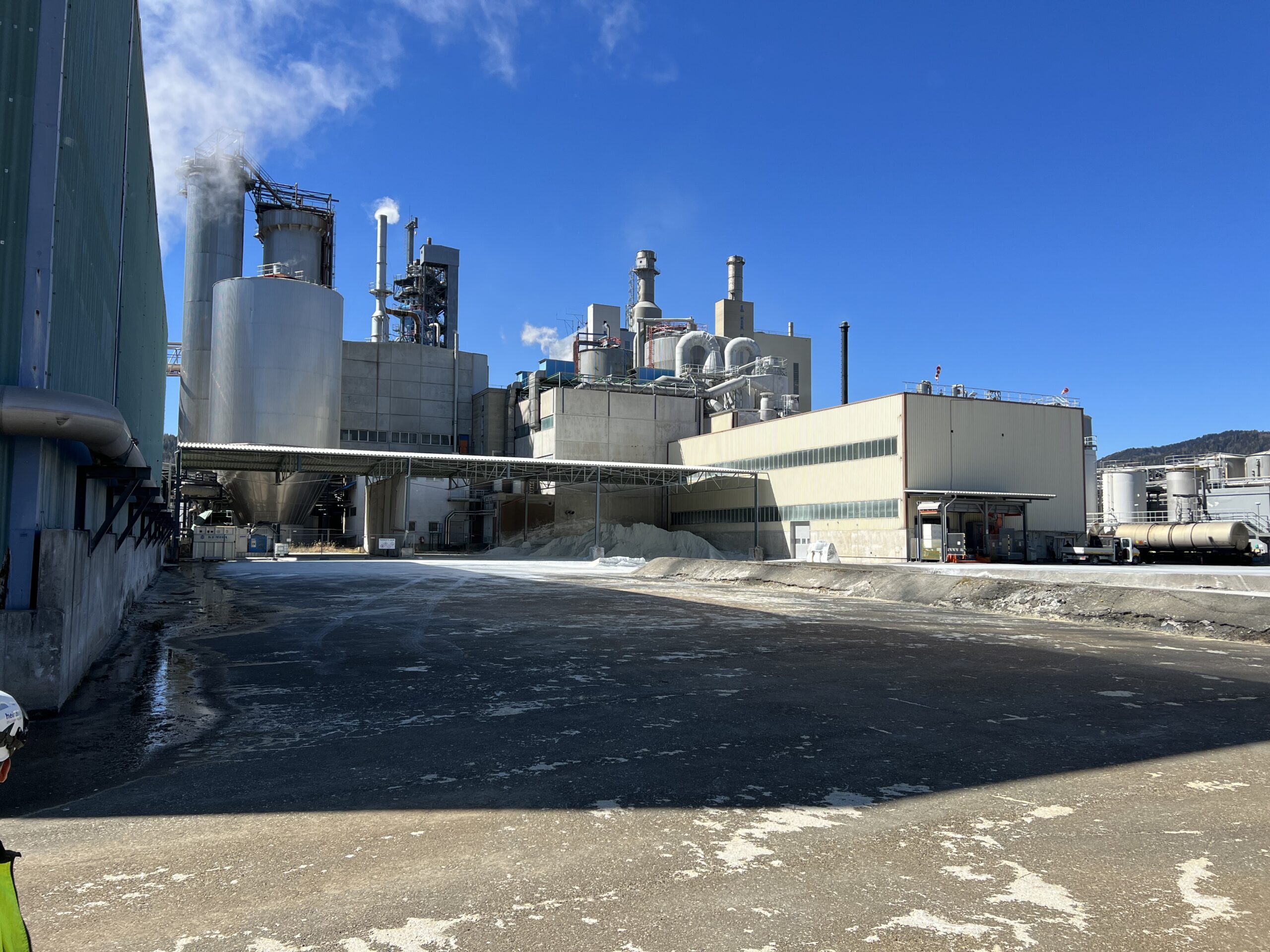 Neues Papier-Industrie Gebäude für Zellstoff Pöls