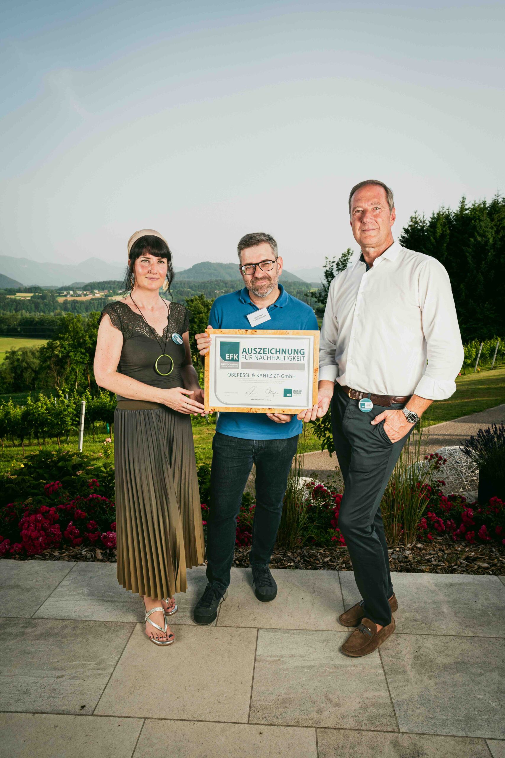 OK ZT-GmbH erhält Auszeichnung für Nachhaltigkeit