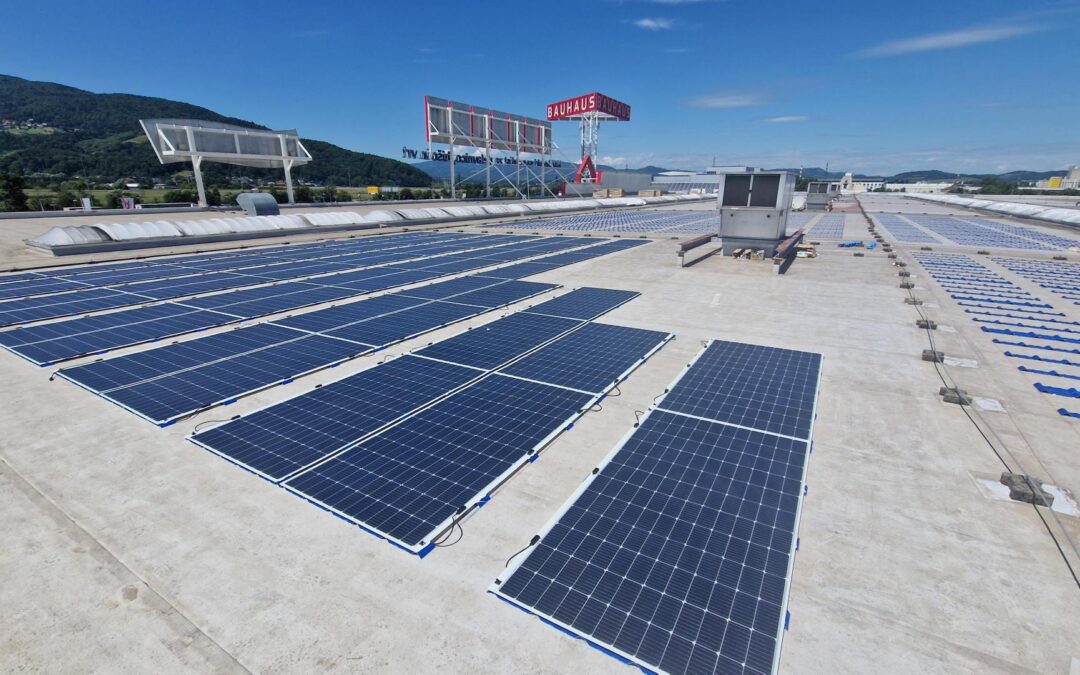Solar power plant Bauhaus Maribor