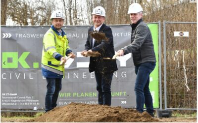 An important step for Krumpendorf: ground-breaking ceremony and start of construction of the new kindergarten